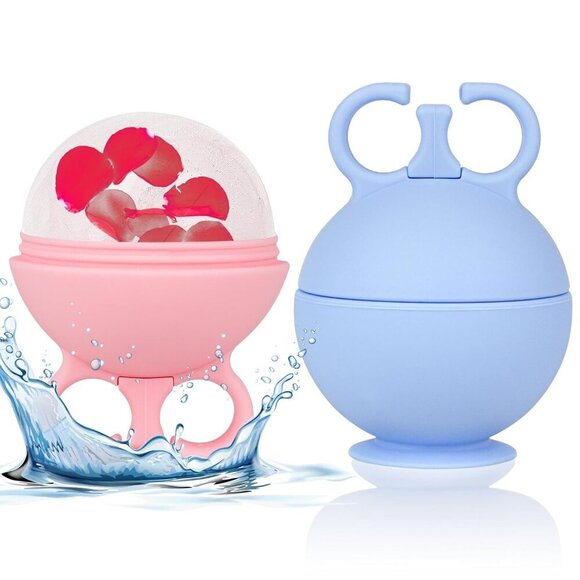 2 Pack Ice Roller for Face, Ice Cube Roller for Face Neck Body and Eye Ice Face - Picture 1 of 7